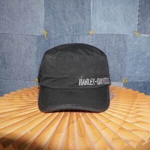 OSFA - Vintage Y2K Harley Davidson embroider biker femme hat